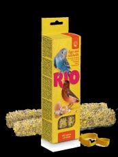 RIO Sticks für alle Vögel mit Ei und Muschelkalk, 2x40 g
