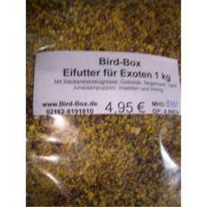 Bird-Box Eifutter für Exoten Inhalt 3 kg