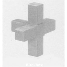 3D5 Kreuz mit Abgang für Alurohr 20x20x1,5mm