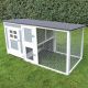 Hühnerhaus Teilisoliert Kleintierstall Hasenstall Kaninchenstall Hilda von Zoo-XXL