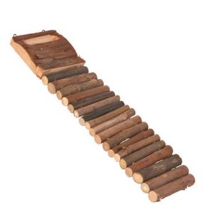 Trixie Hamsterleiter, Holz, 20 Stufen, 27,5 x 7cm