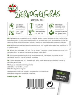 Sperli Ziervogelgras Inhalt 30 g