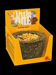 Little One Blumenkorb. Spielzeugleckerli für alle kleinen Säugetiere, 140 g