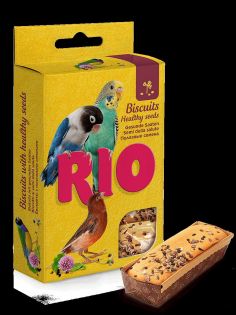 RIO Biscuits für alle Vögel mit gesunden Saaten, 5x7 g