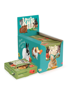 Little One Gemüsepizza. Spielzeugleckerli für alle kleinen Säugetiere, 55 g