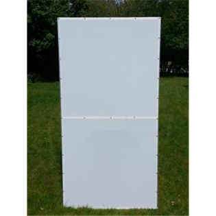 Bodenplatte für Aluminium-Voliere 3x1 Meter