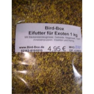 Bird-Box Eifutter für Exoten Inhalt 1 kg