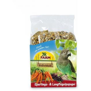 JR Birds Individual Sperlings-Langflügelpapa. 1 kg