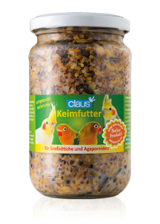 Claus Keimfutter für Großsittiche 370 ml