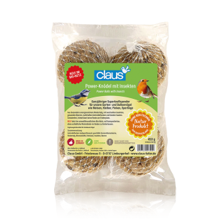 Claus Power-Knödel mit Insekten 450 g