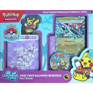 Pokémon Weltmeisterschaftsdeck 2025 – Pult Bomb – Jose Cruz Galindo-Resendiz