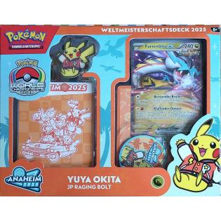 Pokémon Weltmeisterschaftsdeck 2025 – JP Raging Bolt – Yuya Okita